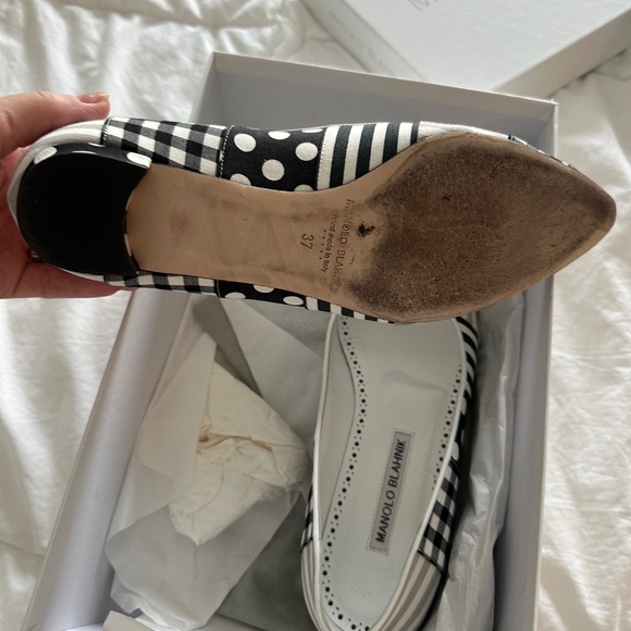 Manolo Blahnik Hangisi flats - Picture 3 of 3